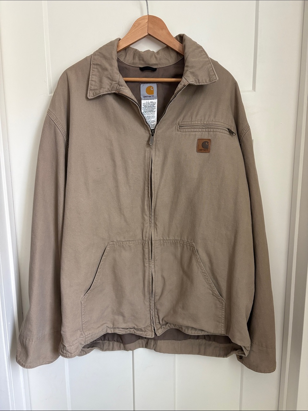 vintage Carhartt J169 "Hamilton" Lightweight Canvas Jacket in the Golden Khaki